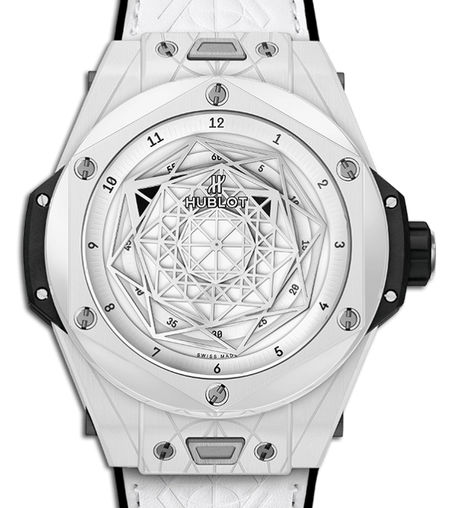 Hublot 415.HX.2027.VR.MXM19 Big Bang Sang Bleu Ceramic White 45 mm replica watches